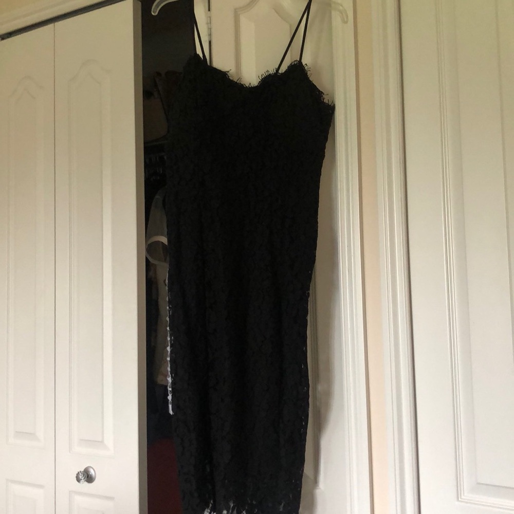Black lace dress size M